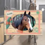 Boxenschild mit deinem Pferd