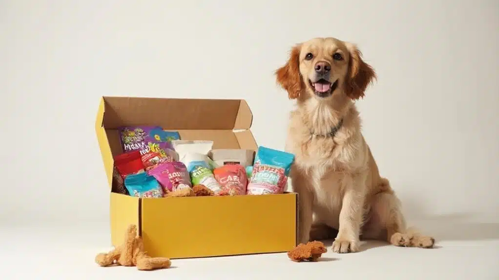 Geschenke für Hundebesitzer Abonnementboxen für Leckerlis