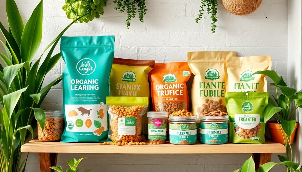 green pet food options