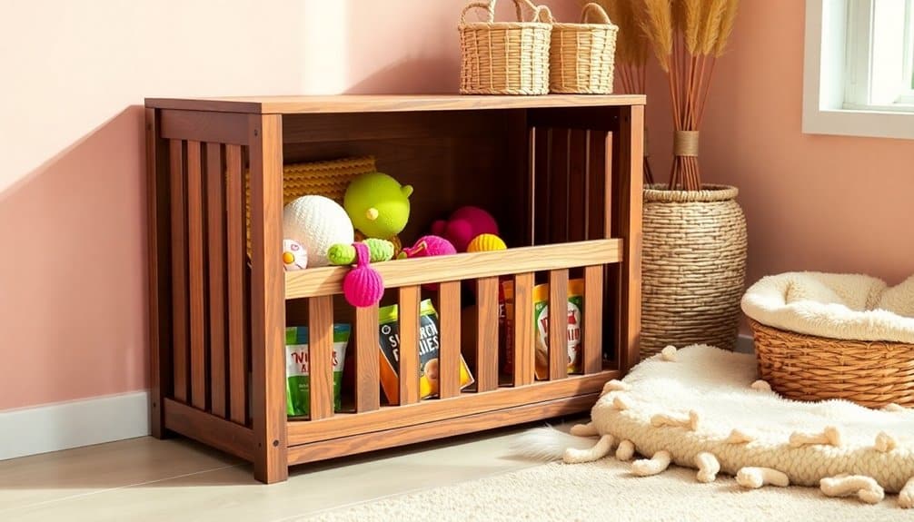 pet storage diy solutions