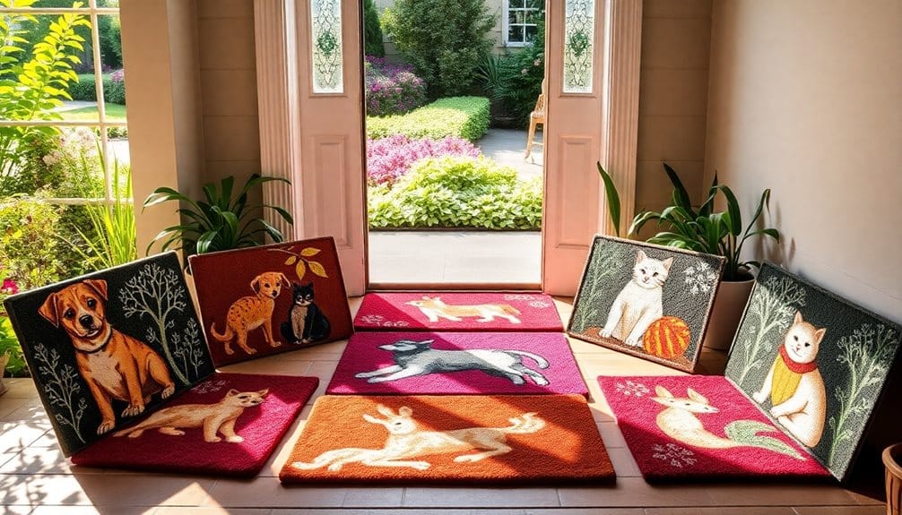 Tier-Fußmatten bezaubern Herzen