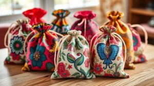 canvas gift bag designs
