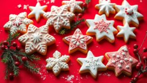 christmas baking table cover