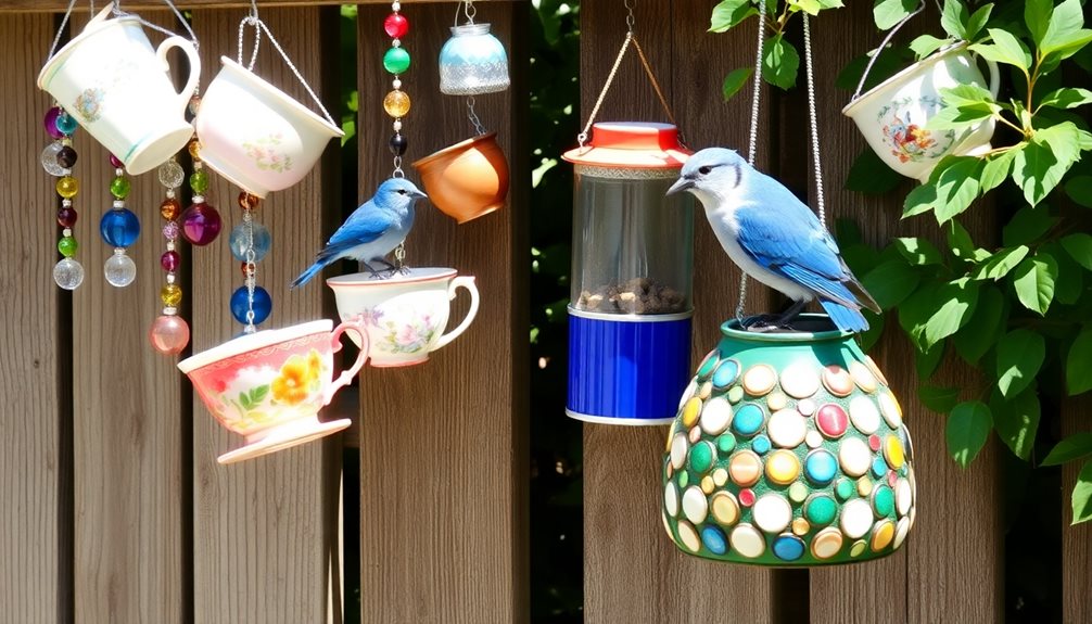 kreatives Recycling für Vögel