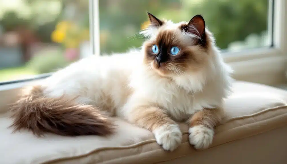 elegant blue eyed cat breed