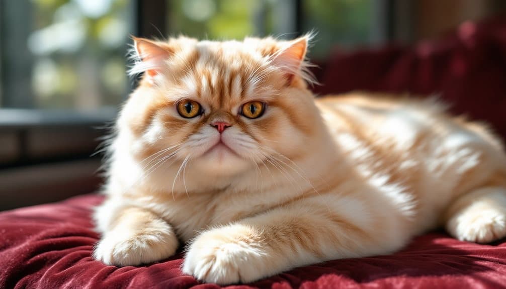 exotic short haired cat