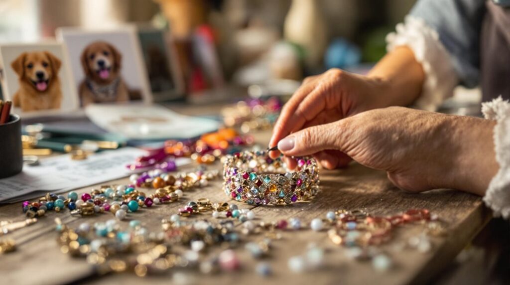 handmade pet jewelry story