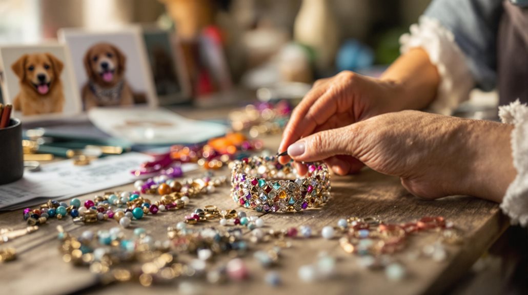 handmade pet jewelry story