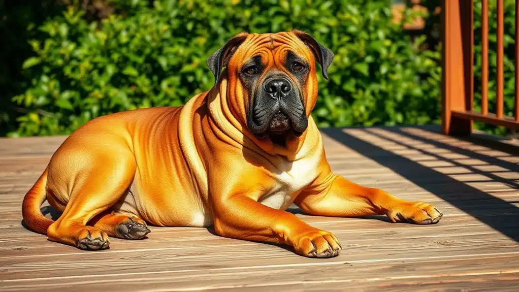 large powerful protective breed