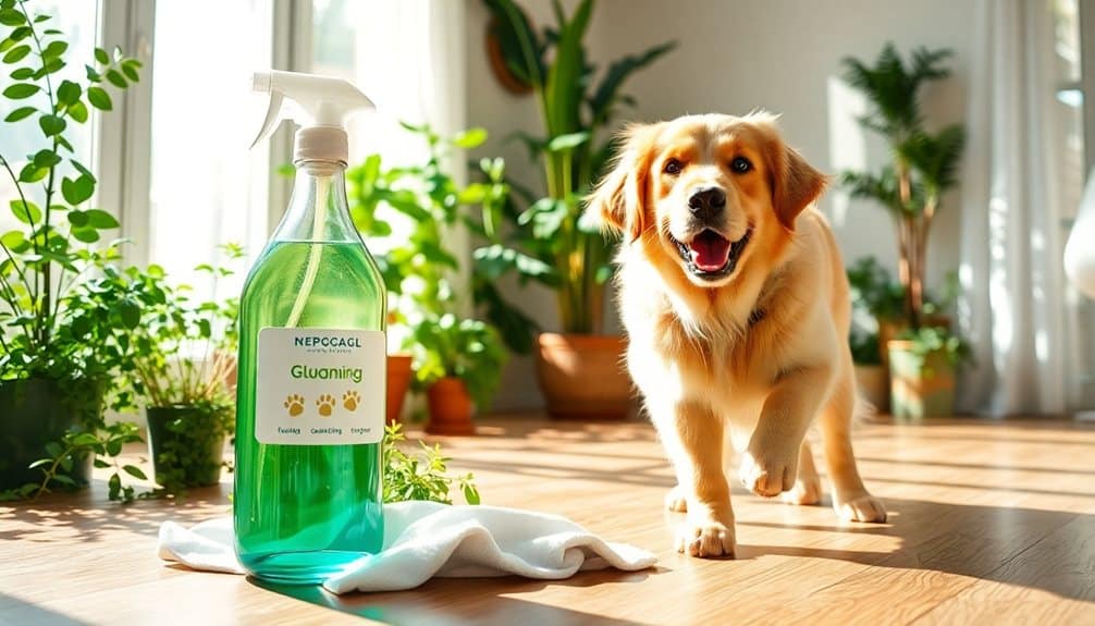 umweltfreundliche Reinigungsmittel für Haustiere