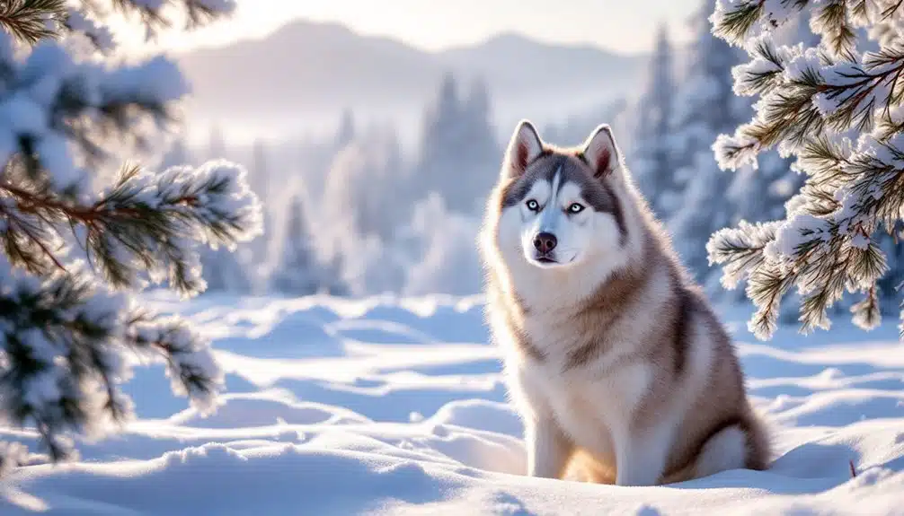siberian in nature