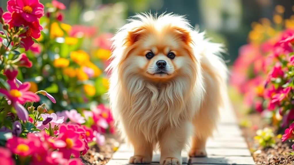 small fluffy dog breed