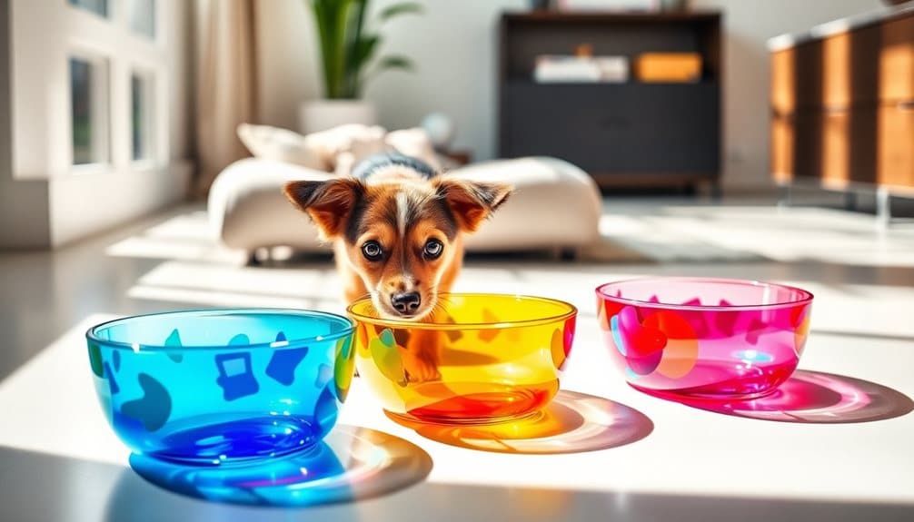 stylische Acryl-Haustierprodukte