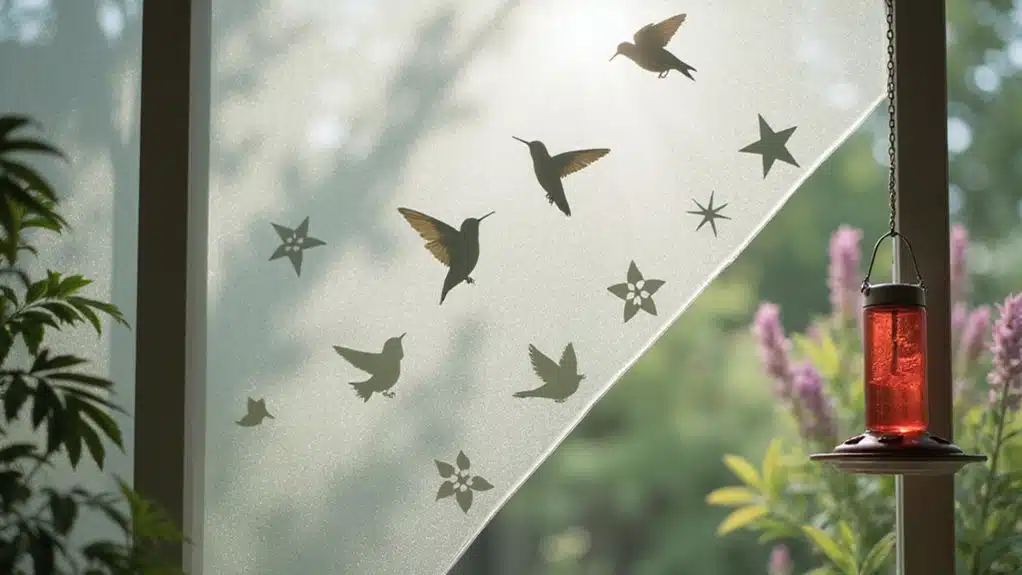 vogelsichere Fenster und Außenbereiche