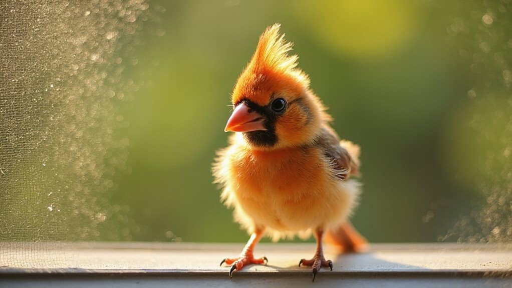 junge Vögel gut schützen
