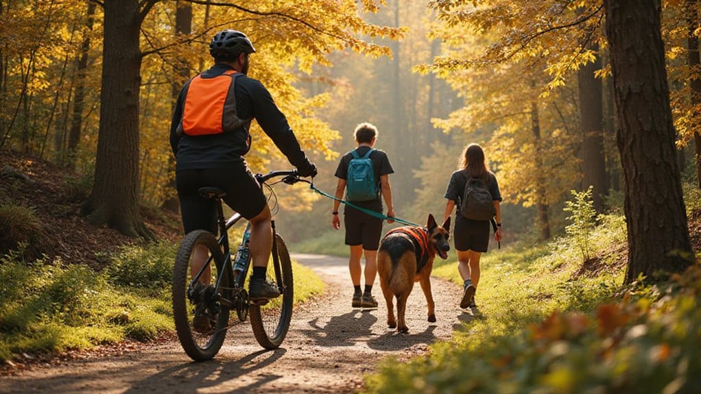 sichere geteilte Wege Verhaltensregeln