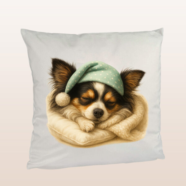 Flauschiges Kuschelkissen mit süßem Hundemotiv – 40x40 cm, inkl. Füllung – Bild 16