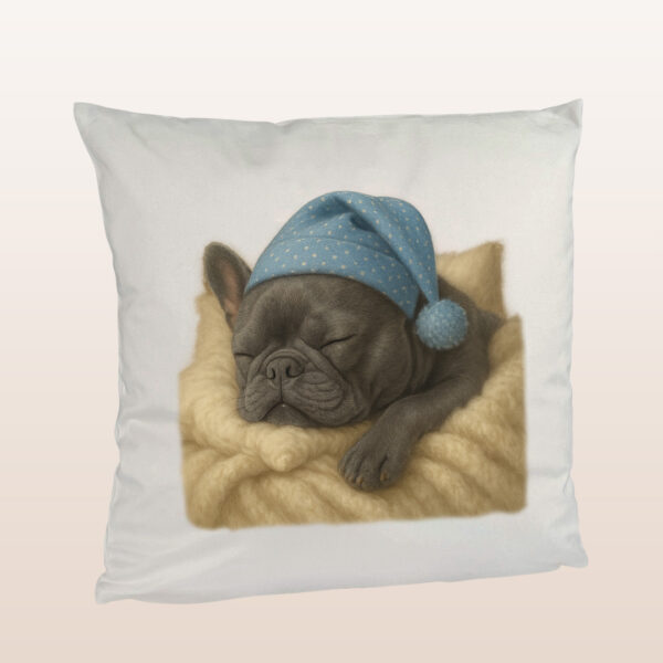 Flauschiges Kuschelkissen mit süßem Hundemotiv – 40x40 cm, inkl. Füllung – Bild 14
