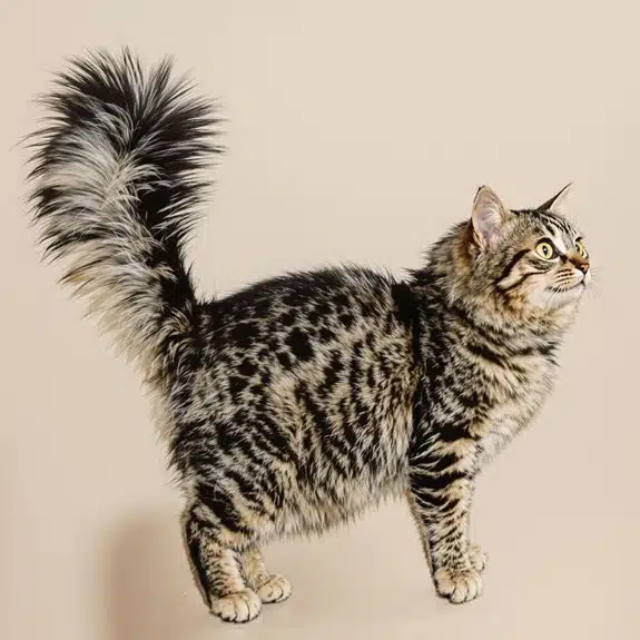 Katze Angst Signal Schwanz