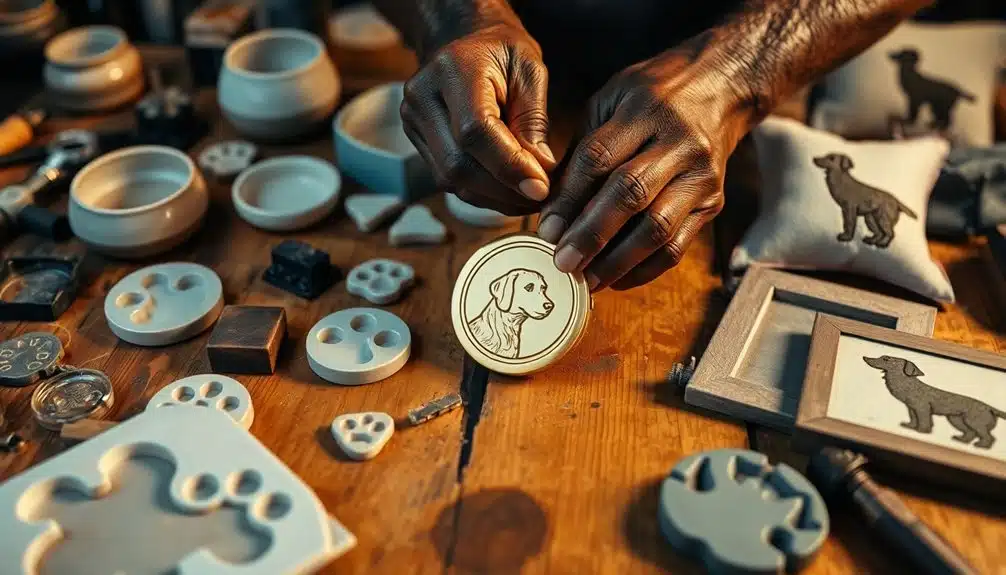 Personalisierter Haustiergeschenke-Prozess